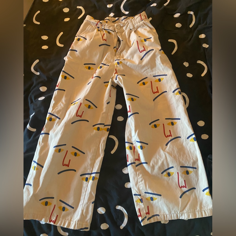 lazy Oaf Face Trousers, Primary colors, size 26” EXCELLENT CONDITION